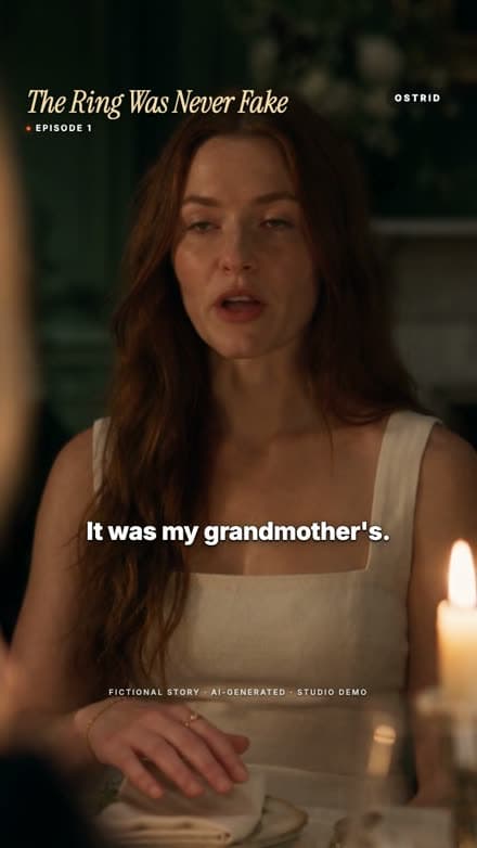 Nora answers that the ring was her grandmother's