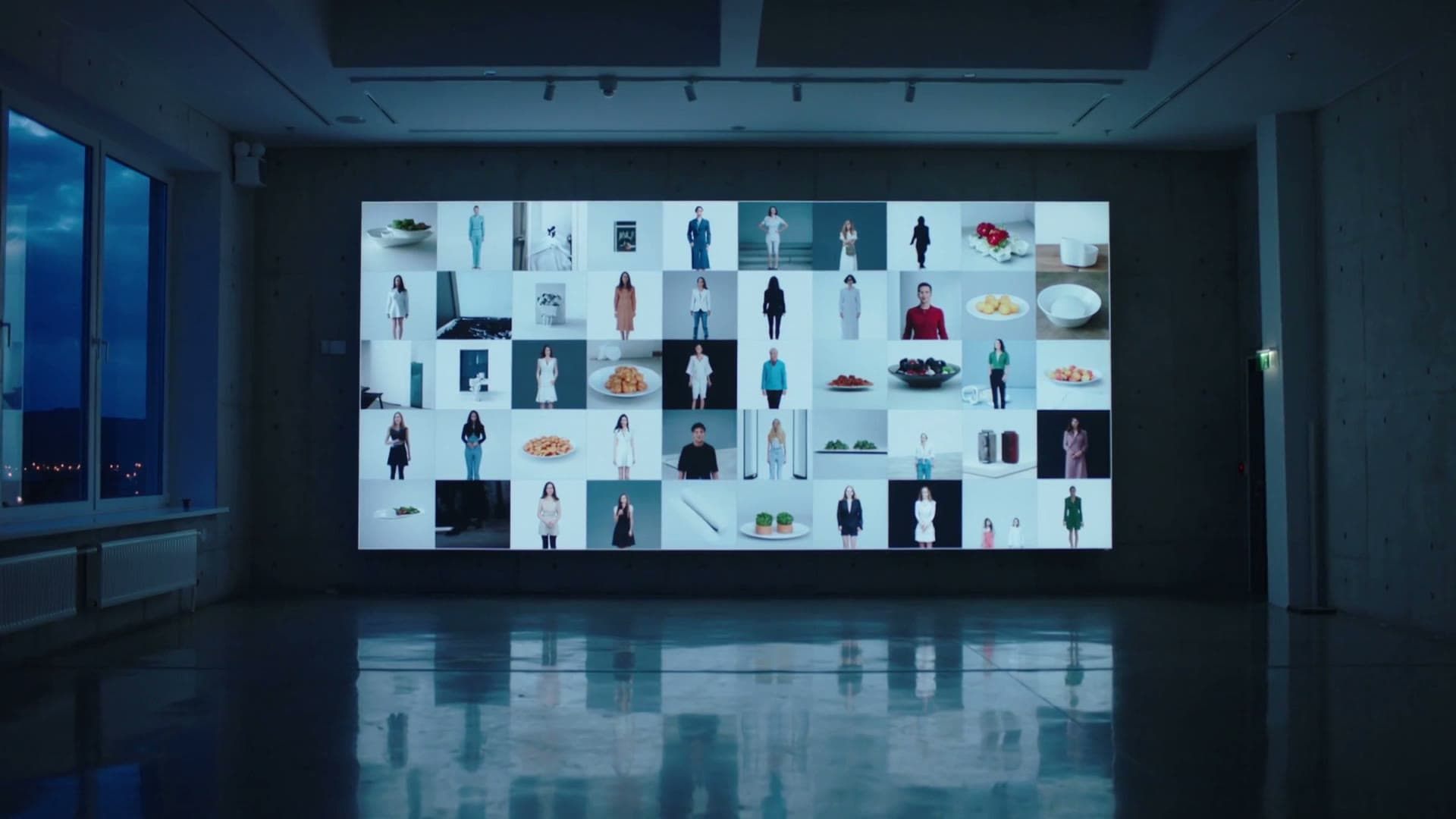 AI Vidia work: AI Vidia brand reel. Cinematic showcase of AI-generated creative